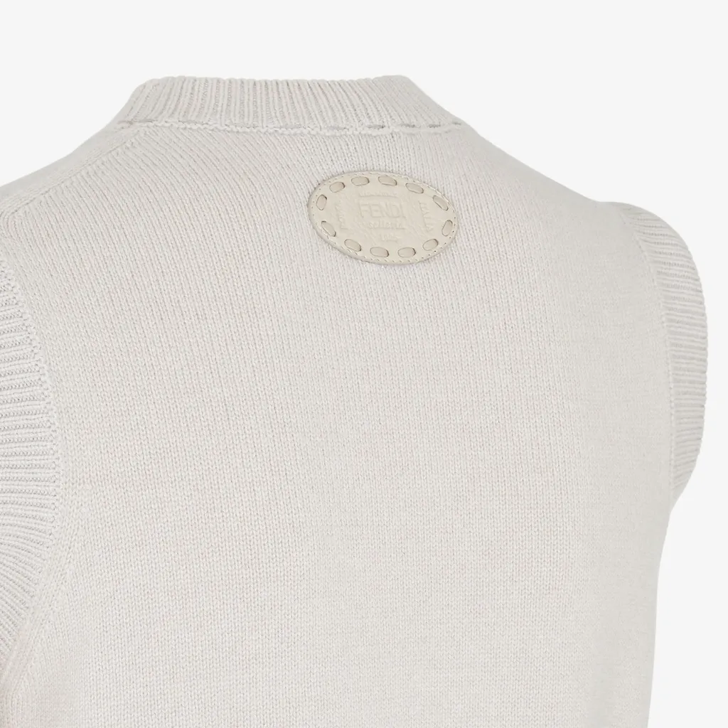 Crewneck Knitted Gilet
