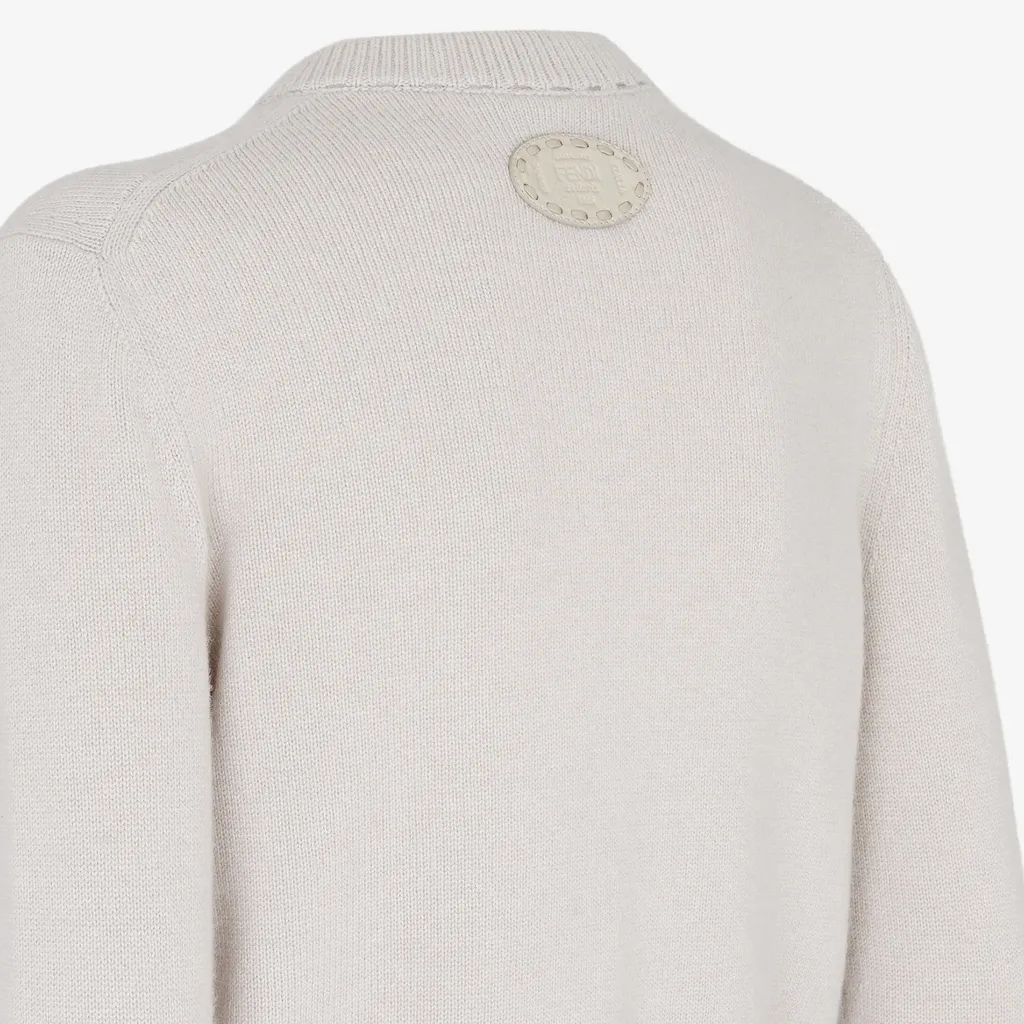 Long Sleeved Crewneck Cardigan
