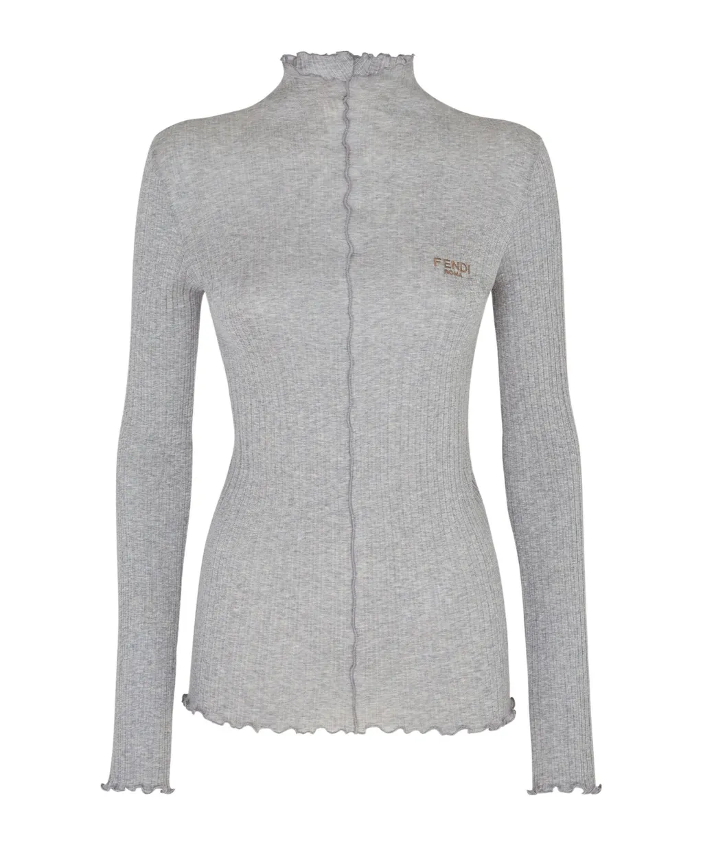 Jersey Mock Neck