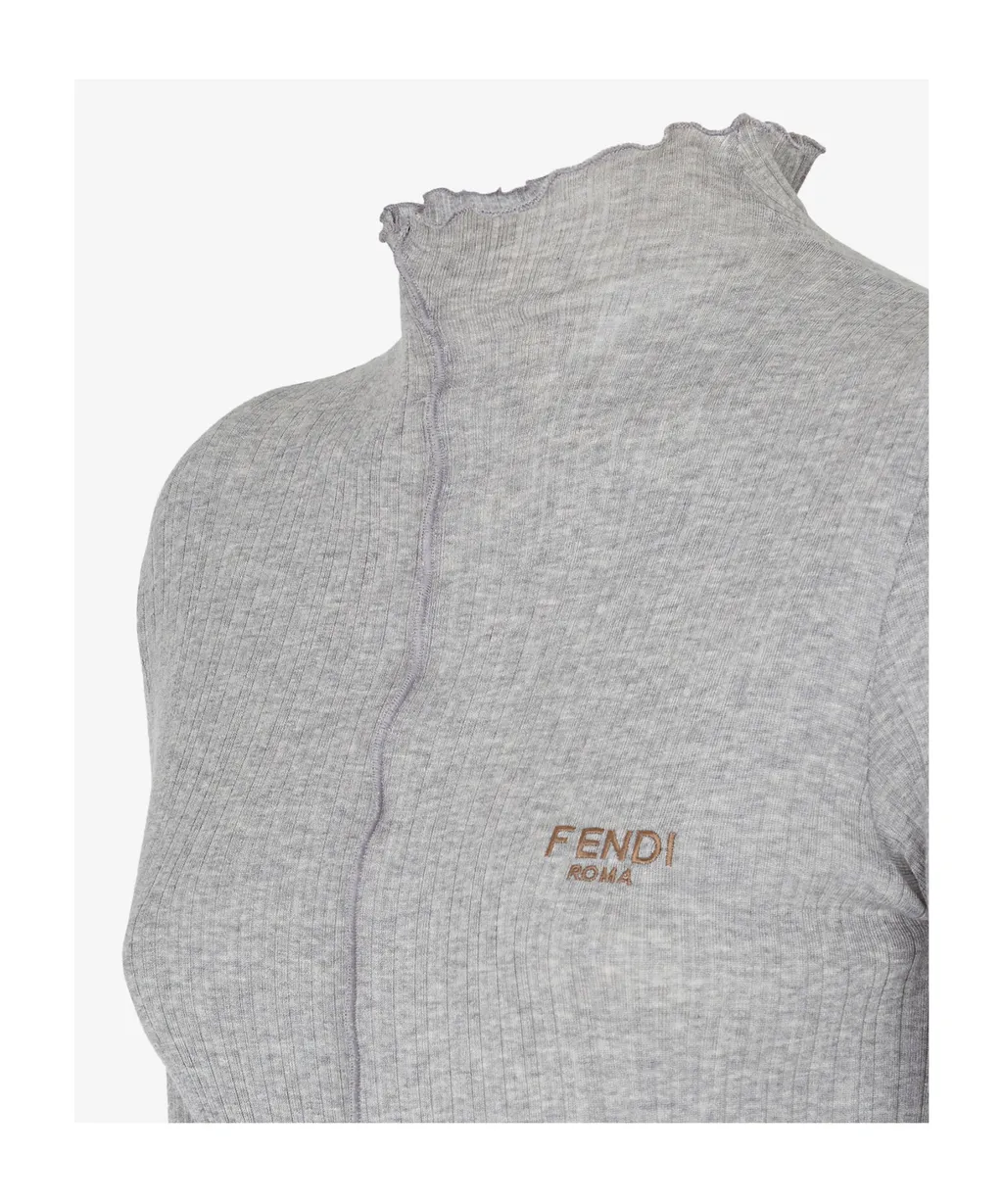 Jersey Mock Neck