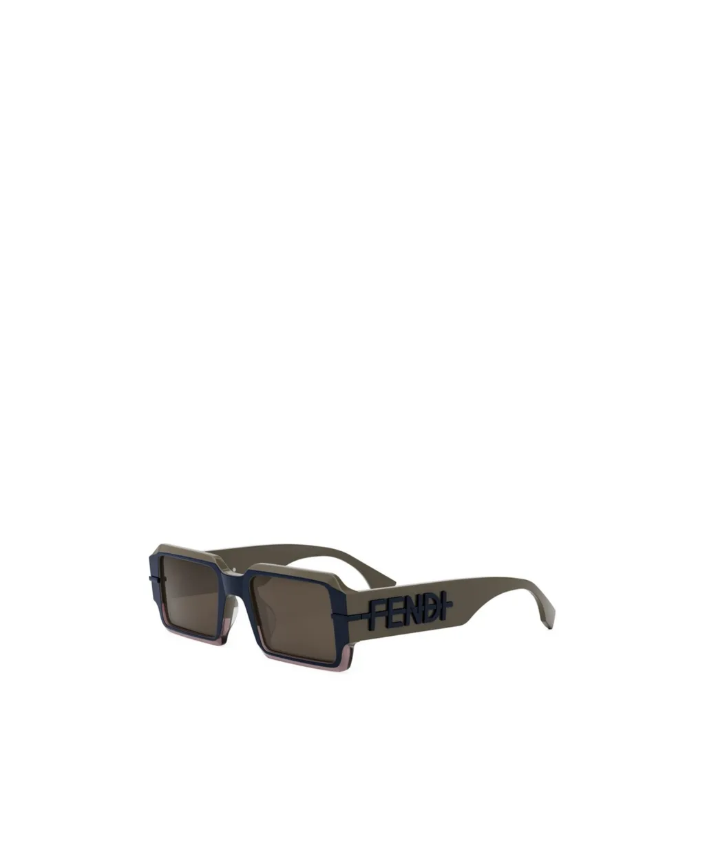 Rectangular Frame Sunglasses