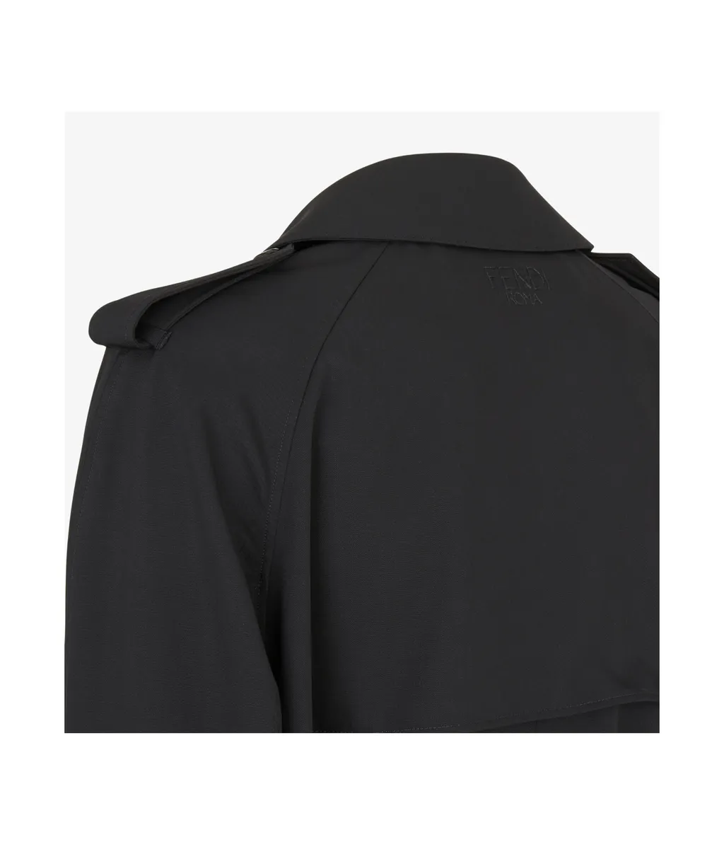 Double Breasted Belted Coat