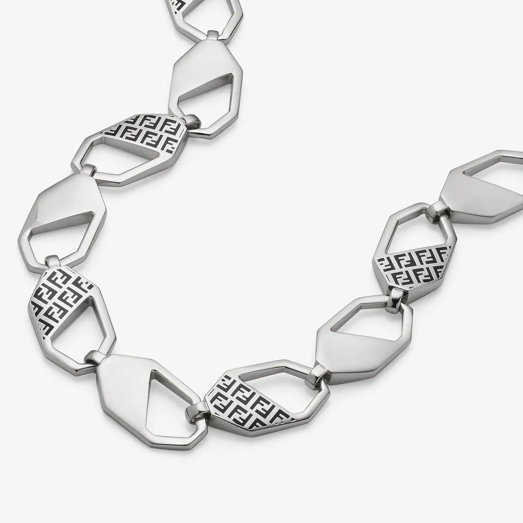 Hexagon Chained Necklace