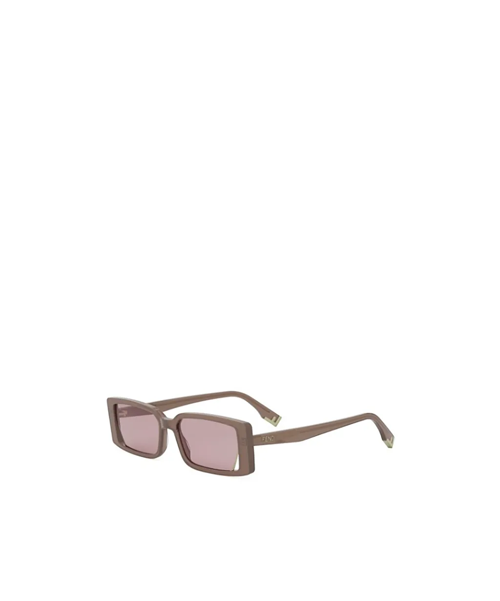 Rectangle-Frame Sunglasses