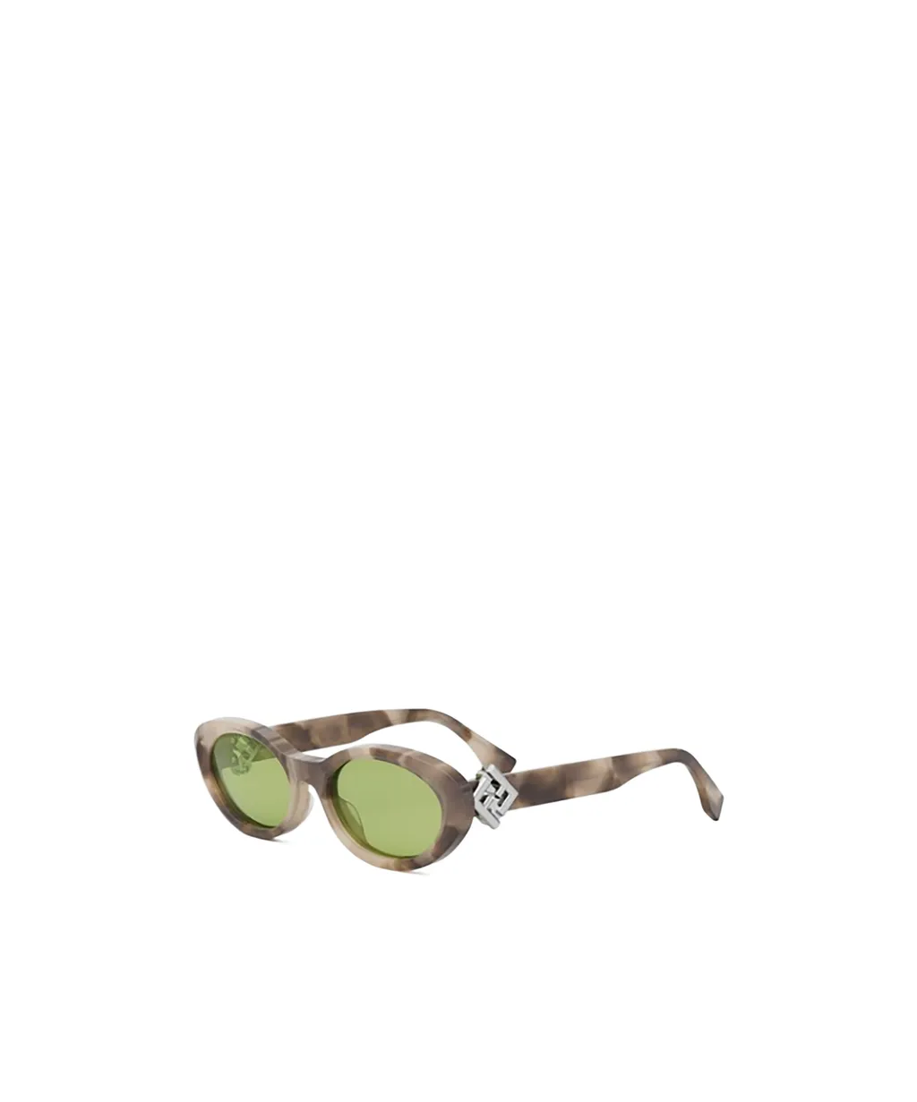 Oval Frame Sunglasses