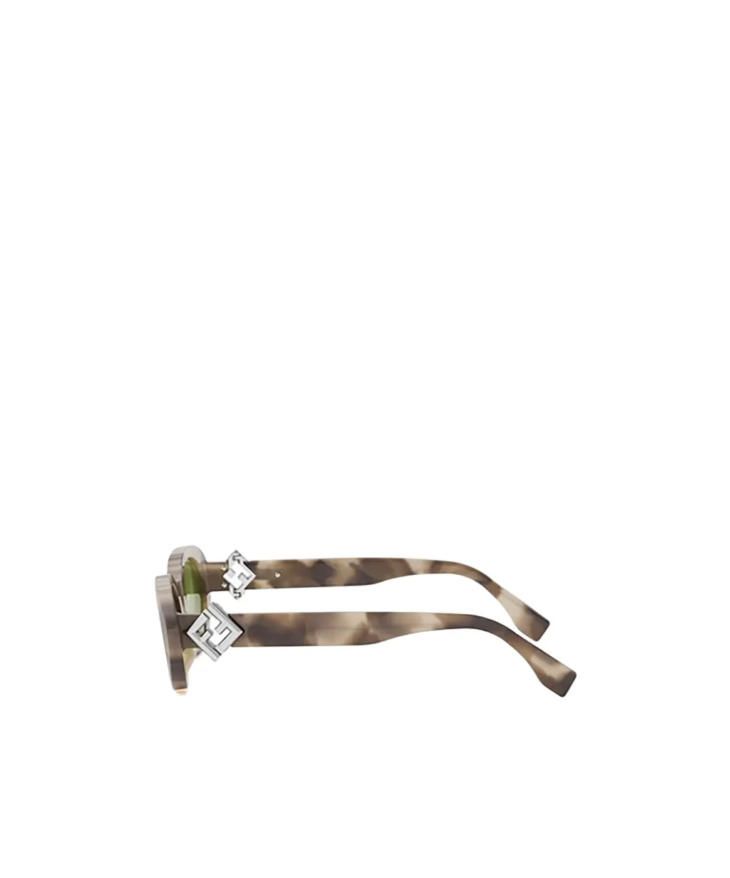Oval Frame Sunglasses