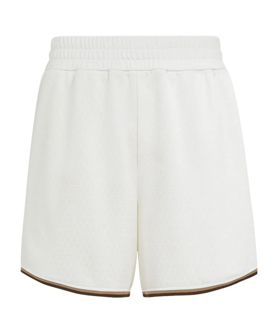 Ff Jacquard Elasticated Waistband Shorts
