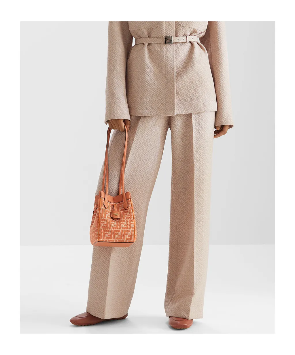 High Waist Wide-Leg Trousers