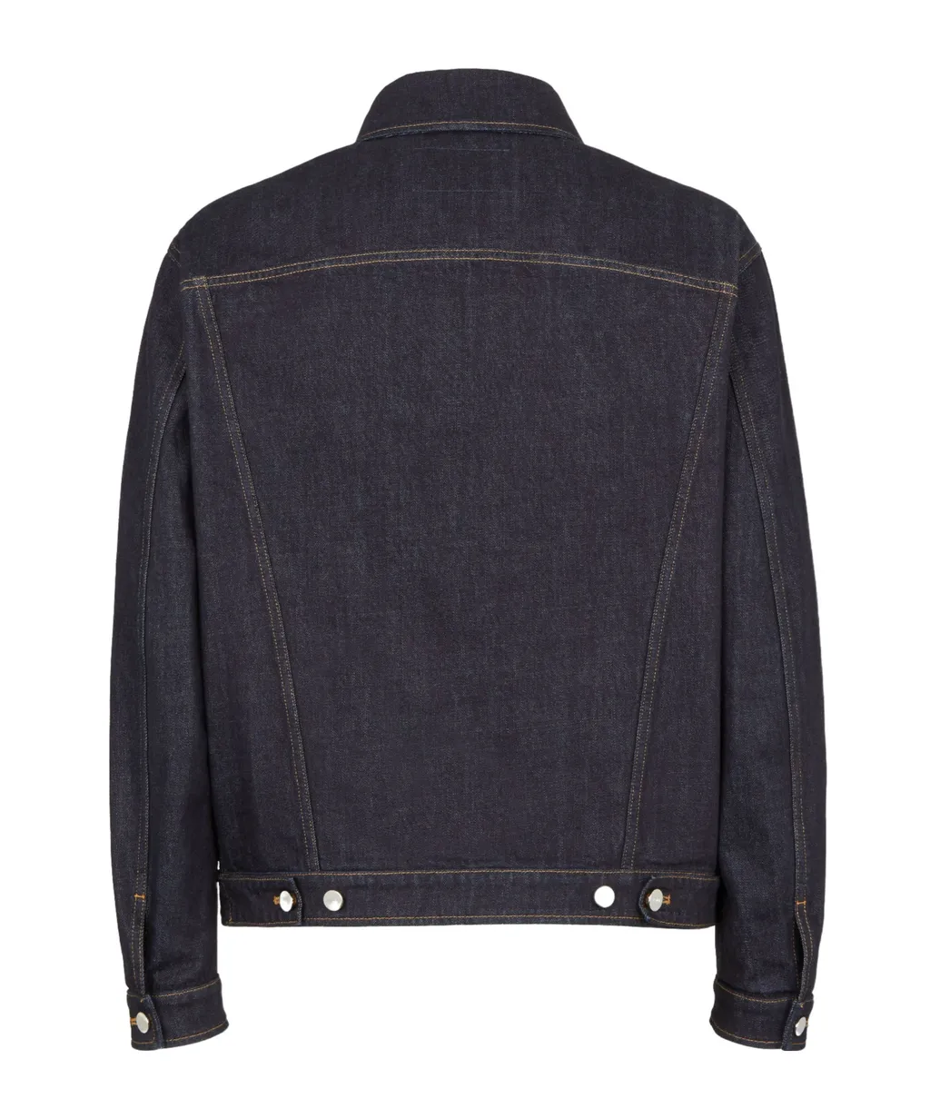Crest Embroidered Jeans Jacket