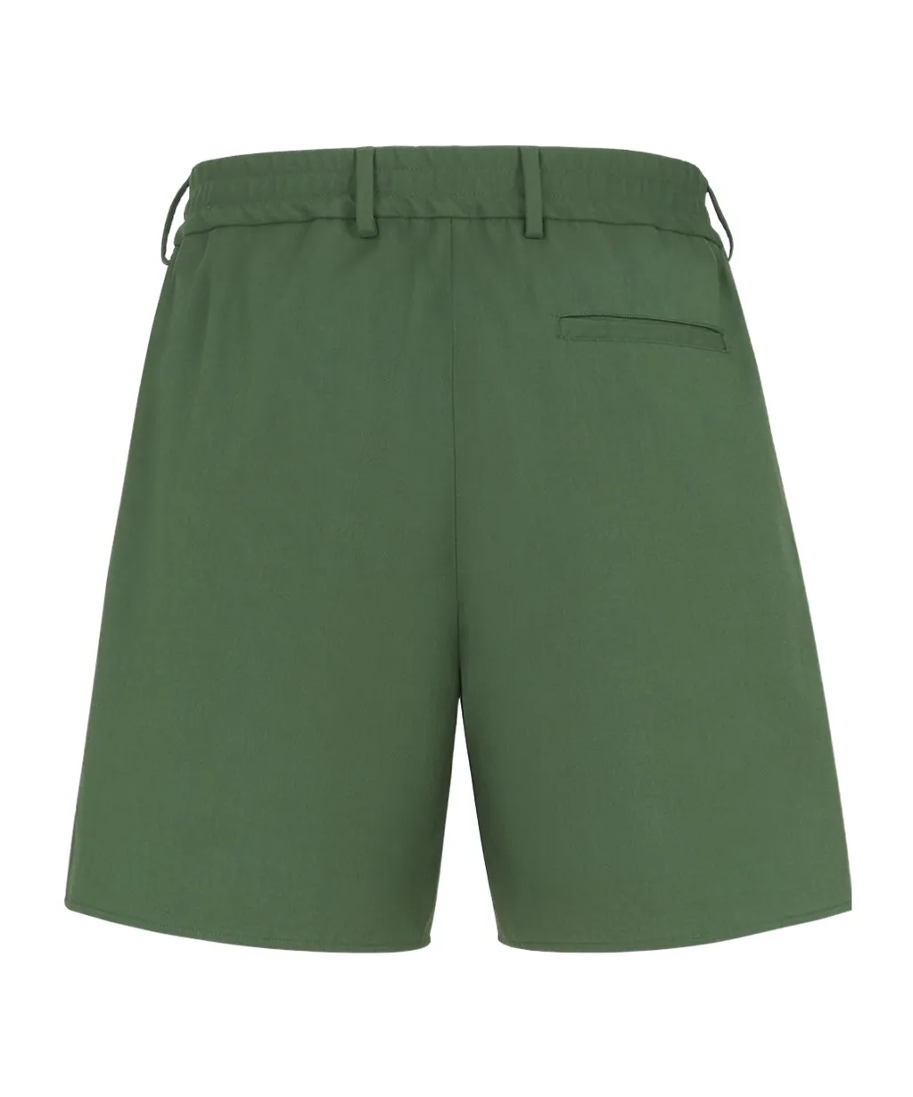 Elasticated Waistband Bermuda Shorts