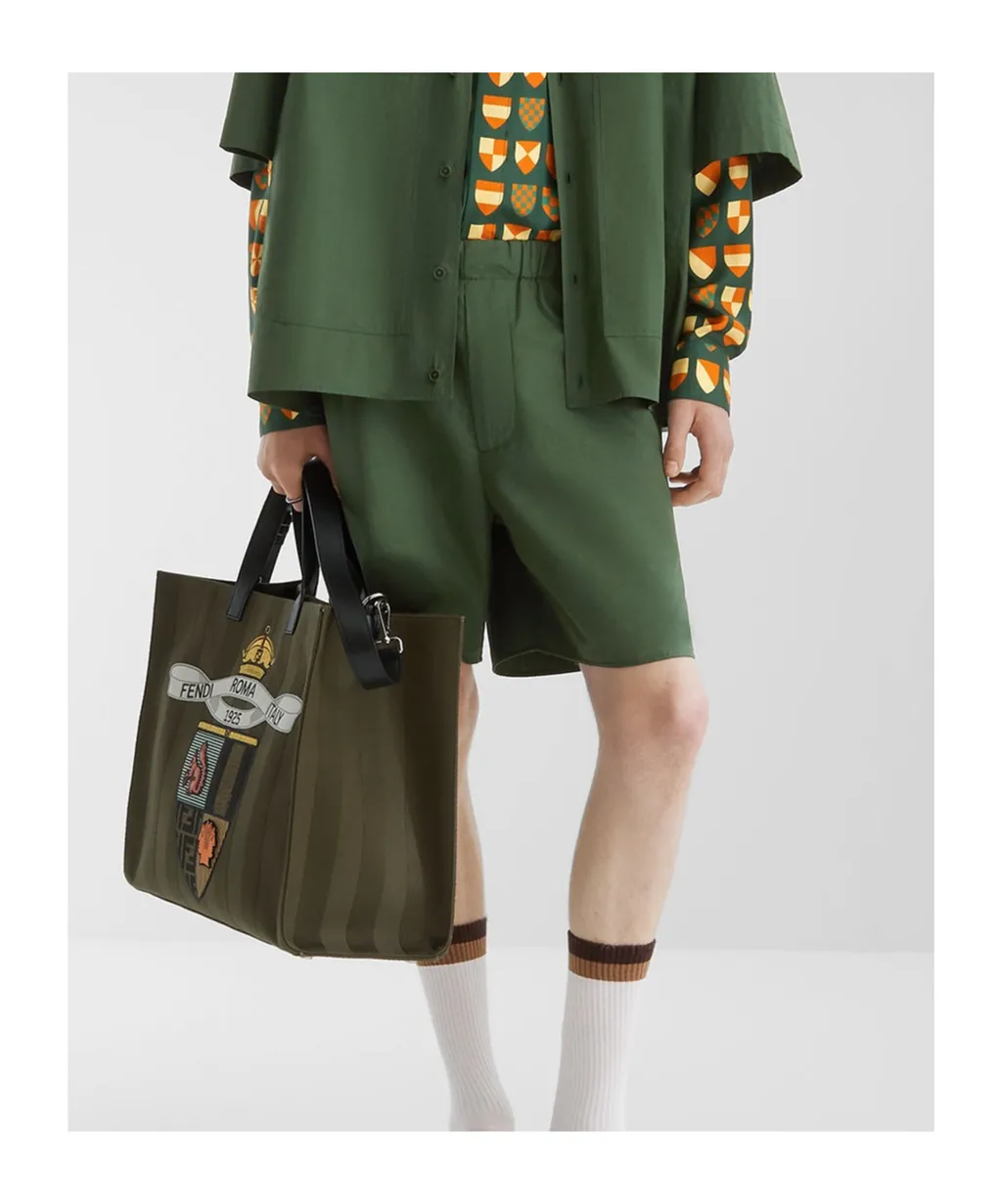 Elasticated Waistband Bermuda Shorts