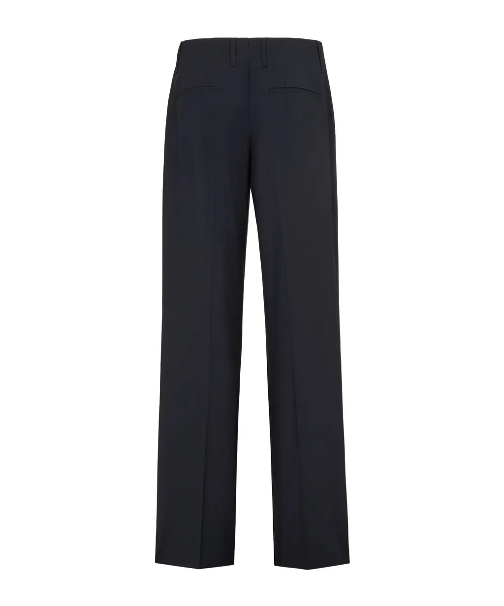 Straight-Leg Trousers