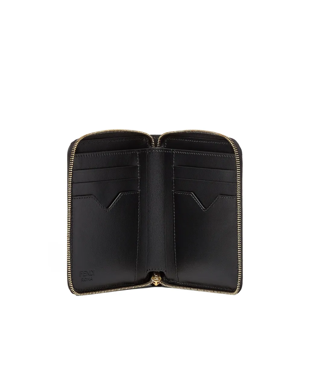 Ff Diamonds Zip Around Medium Wallet