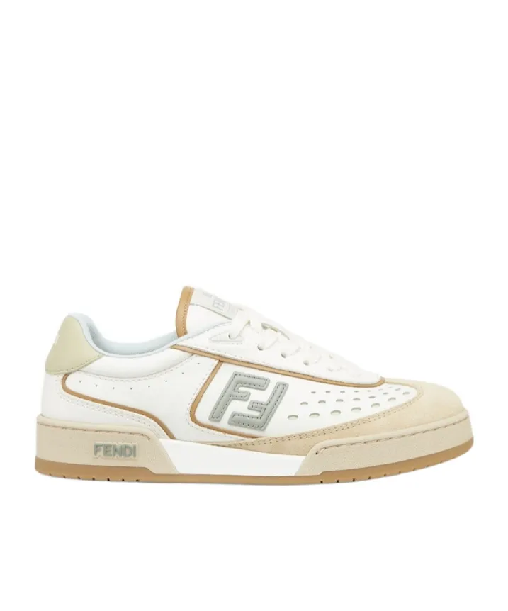 Fendi Match Lace-Up Sneakers