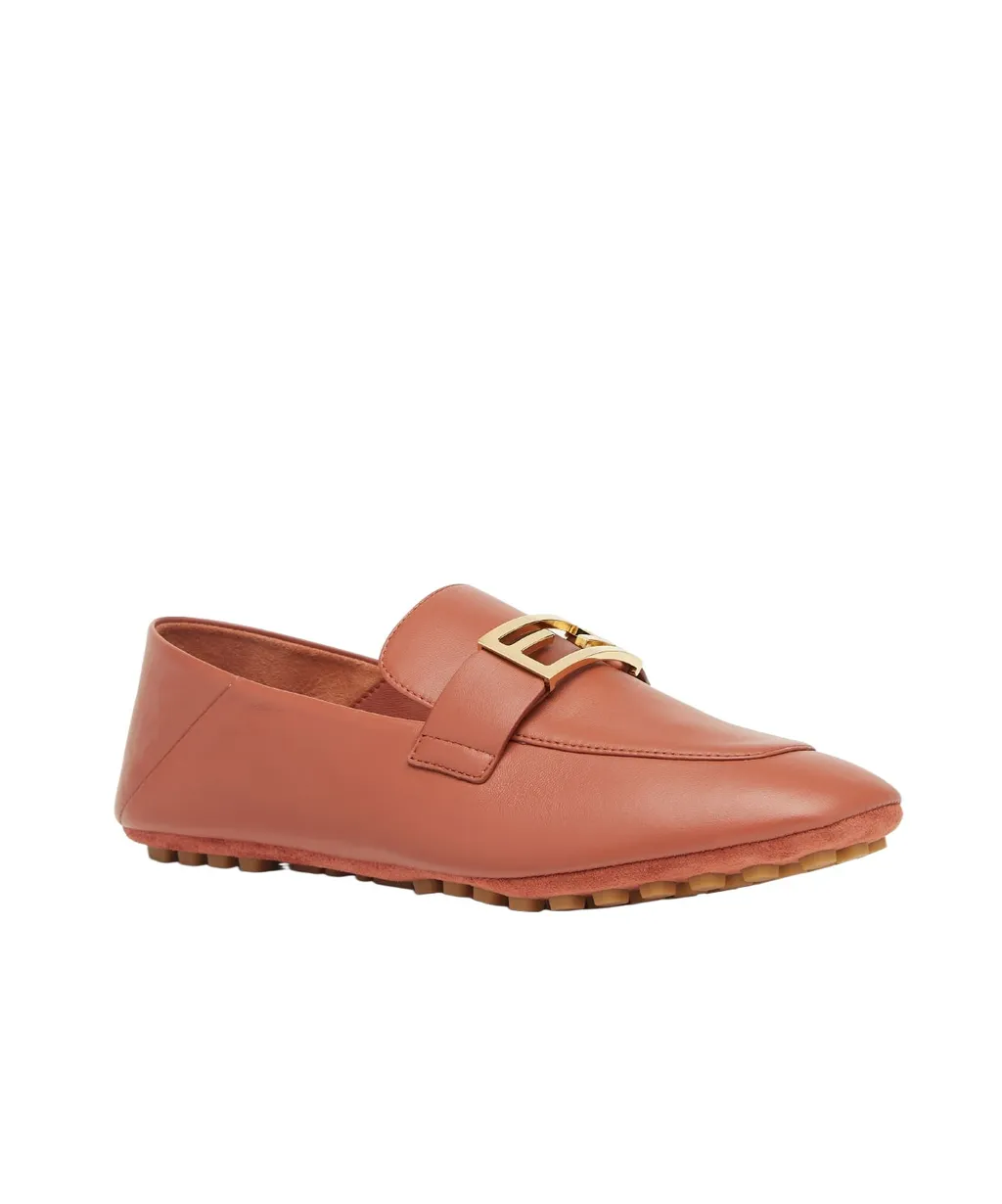 Baguette Ff Plaque Loafers