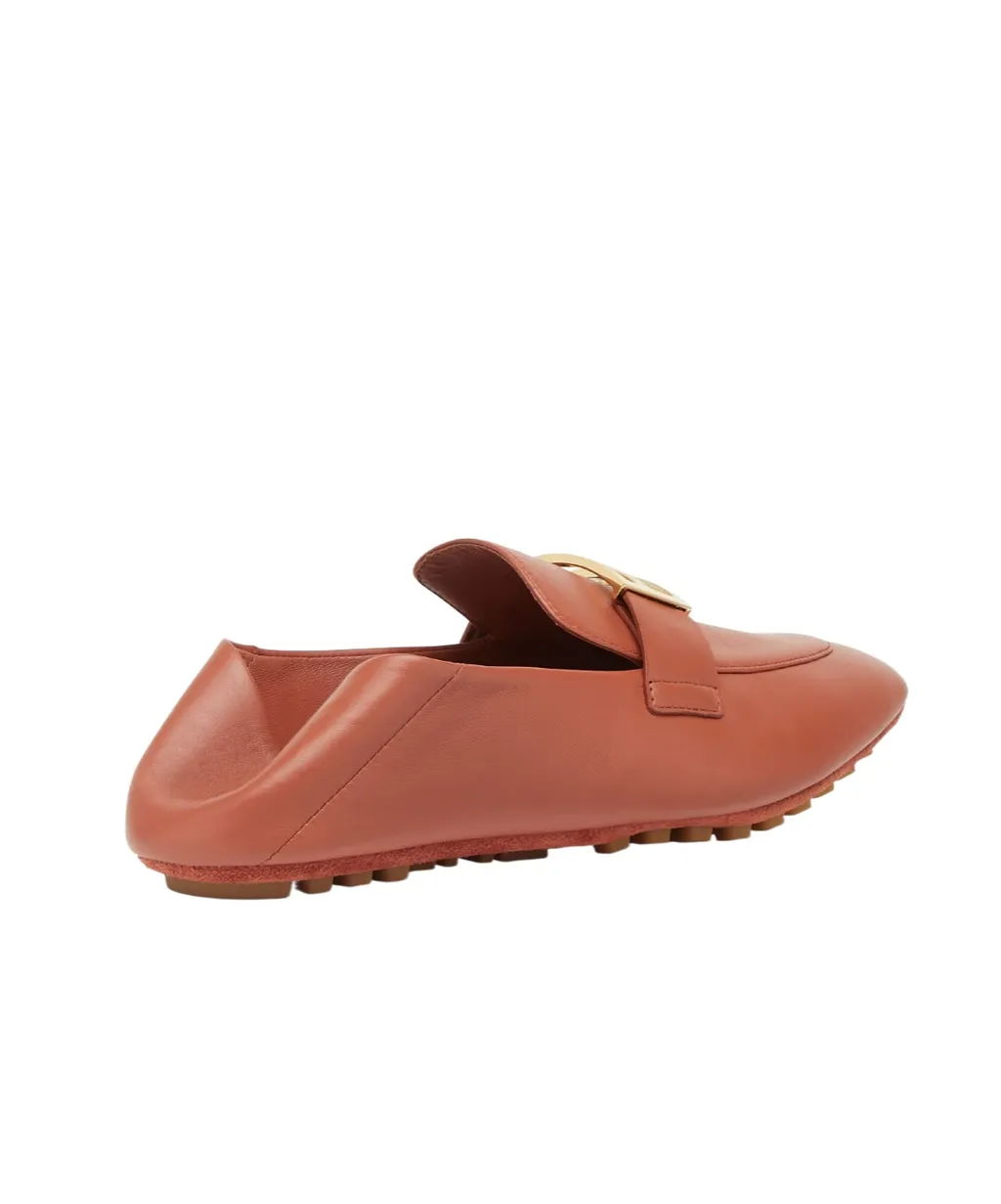 Baguette Ff Plaque Loafers