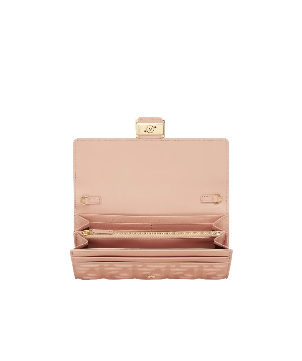 Ff Motif Baguette Continental Chain-Linked Wallet