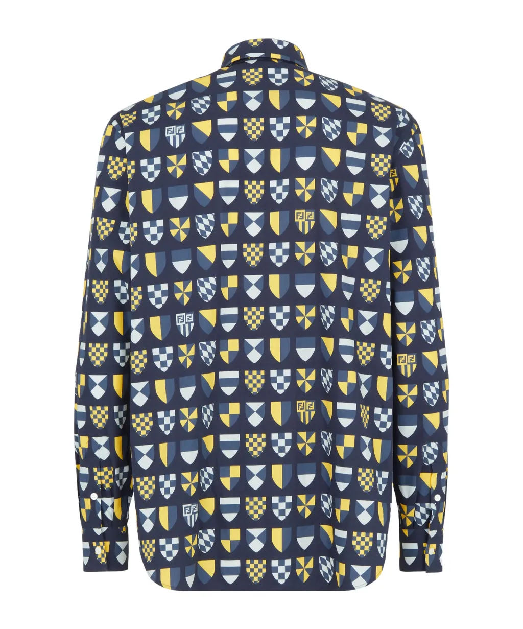 Graphic Printed Long-Sleeve Shirt
