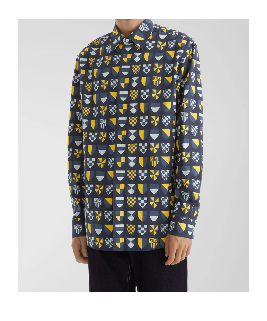 Graphic Printed Long-Sleeve Shirt