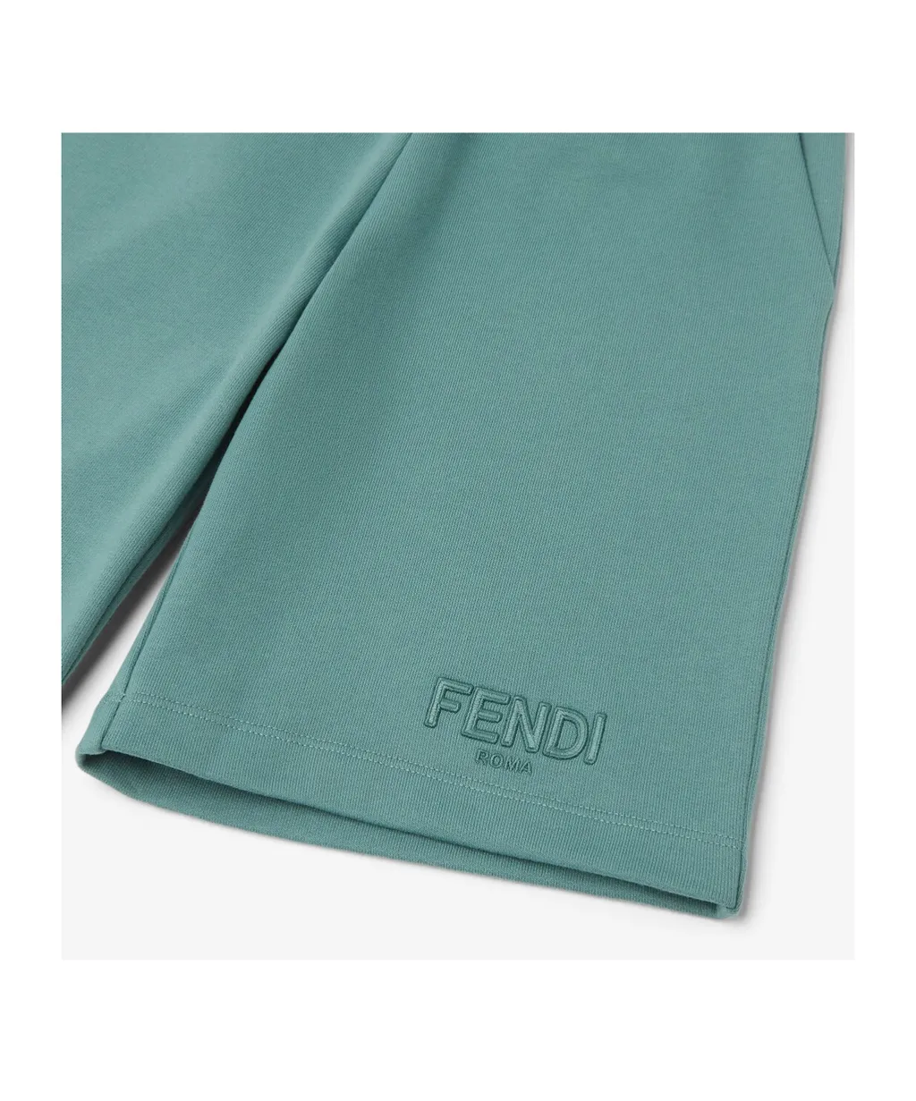 Jersey-Fleece Junior Bermuda Shorts