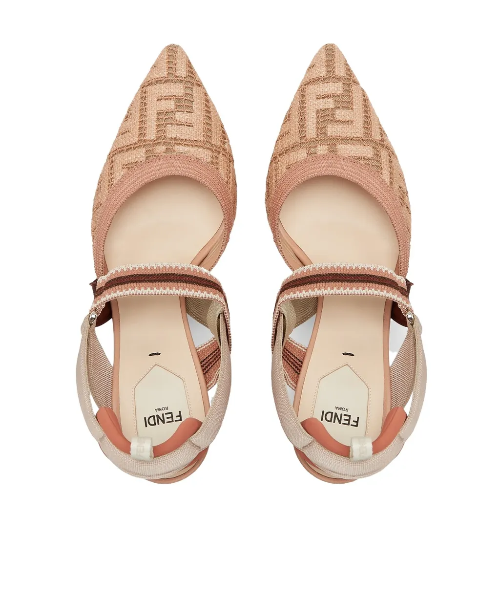 Pointed Toe Slingback Pumps
