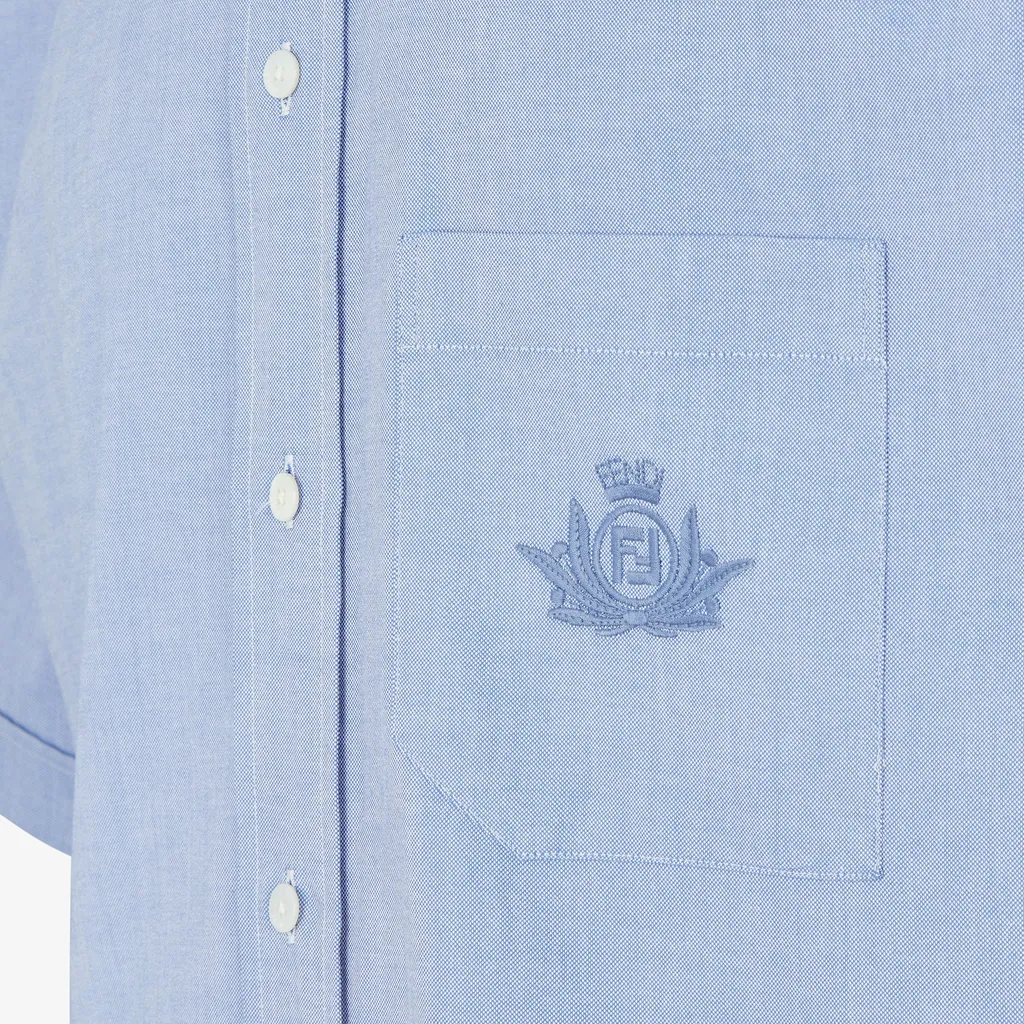 Logo Embroidered Short Sleeved Shirt
