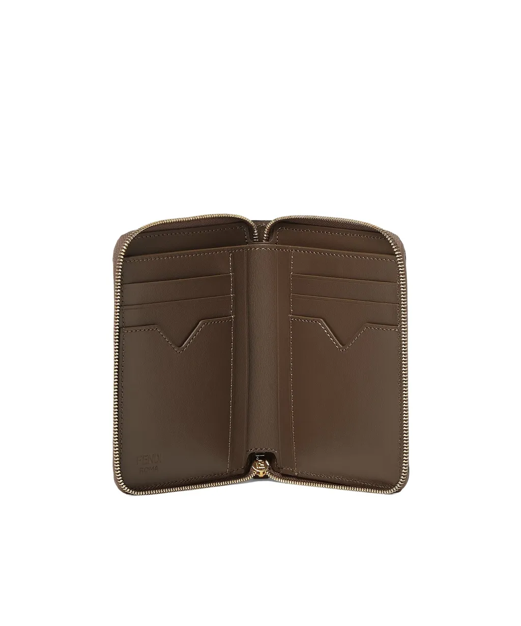 Ff Diamonds Zip Around Medium Wallet