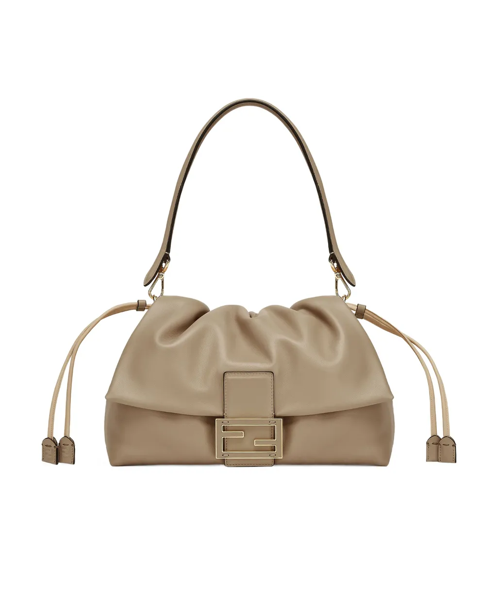 Mamma Baguette Drawstring Shoulder Bag