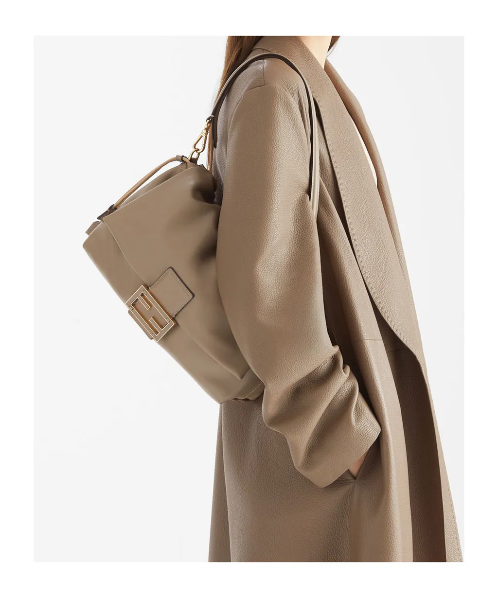 Mamma Baguette Drawstring Shoulder Bag