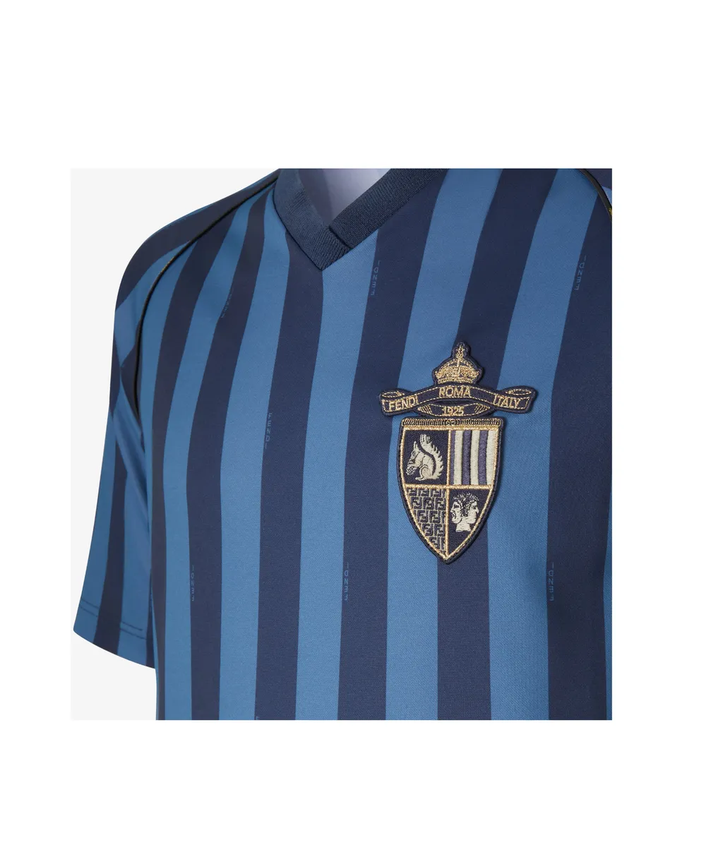 V-Neck Striped T-Shirt
