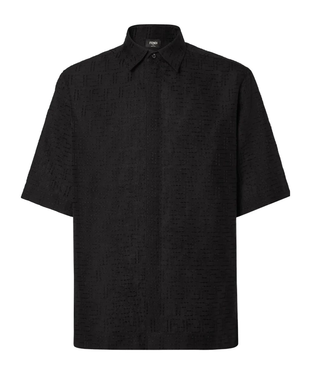 Collared Short-Sleeve Shirt