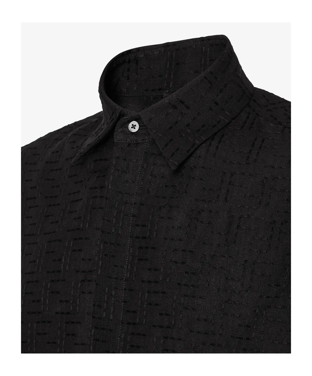 Collared Short-Sleeve Shirt