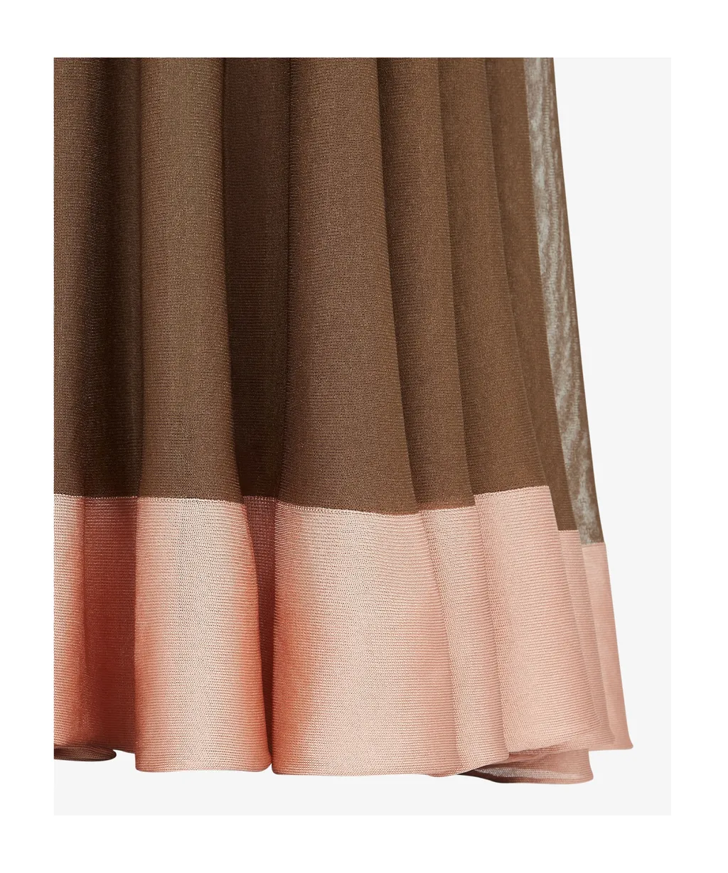 Fitted Waist Flared Sleeveless Dress