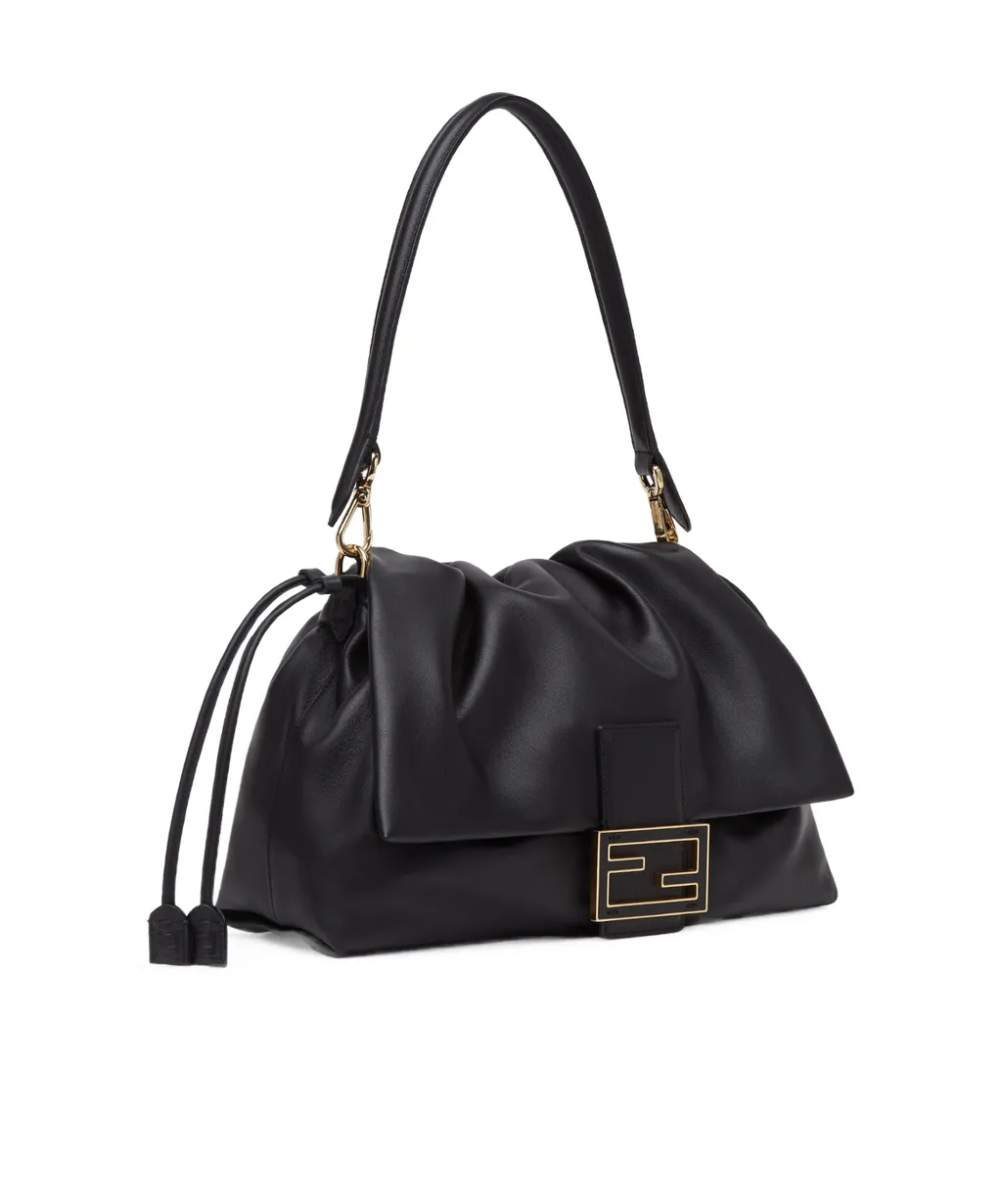 Mamma Baguette Drawstring Shoulder Bag