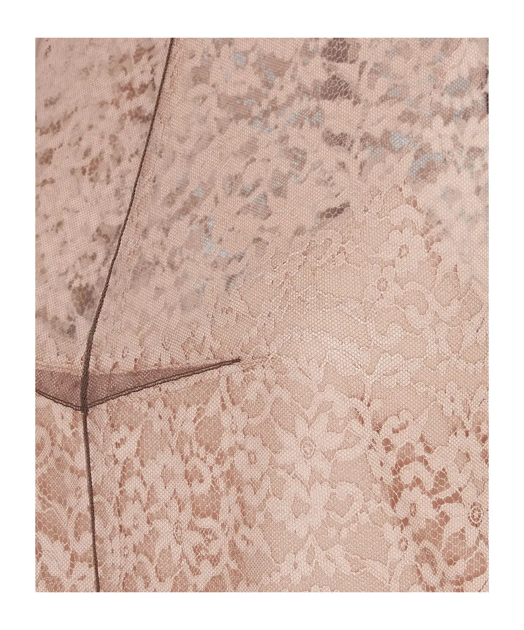 Floral Lace Detailed Sleeveless Dress
