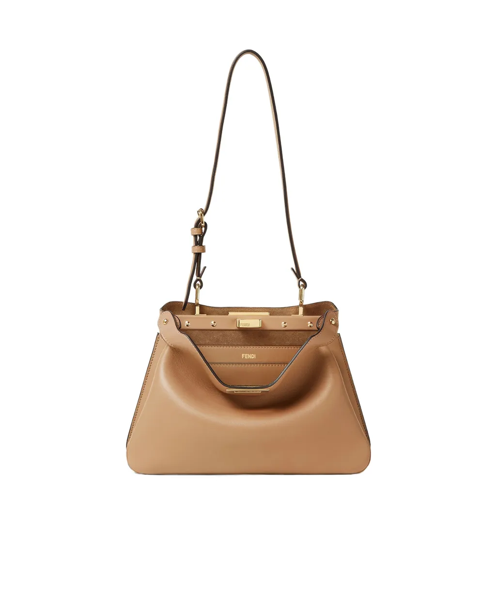 Peekaboo Clasp Fastened Shoulder Bag