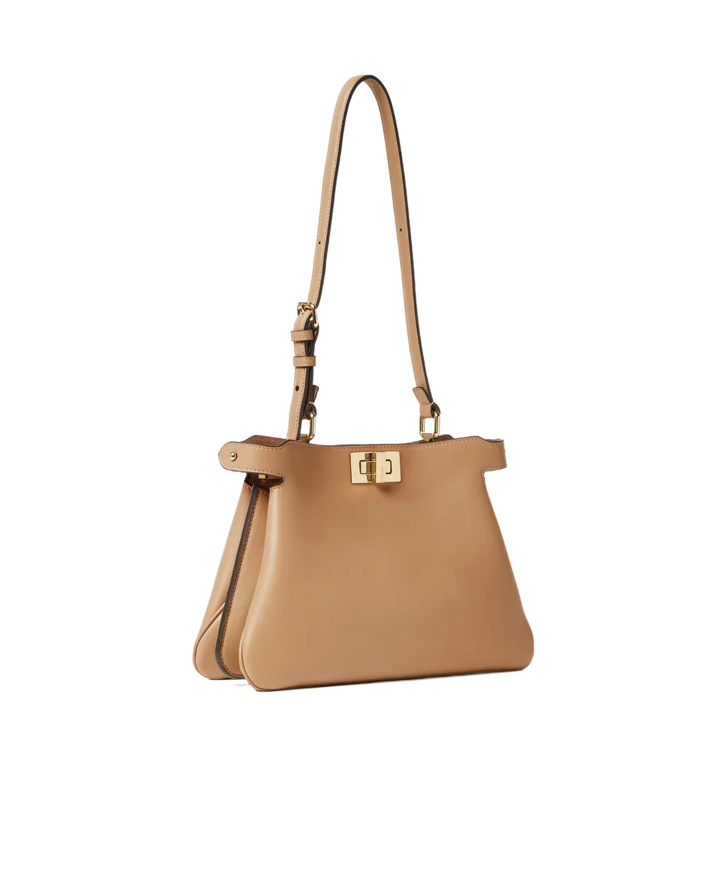 Peekaboo Clasp Fastened Shoulder Bag