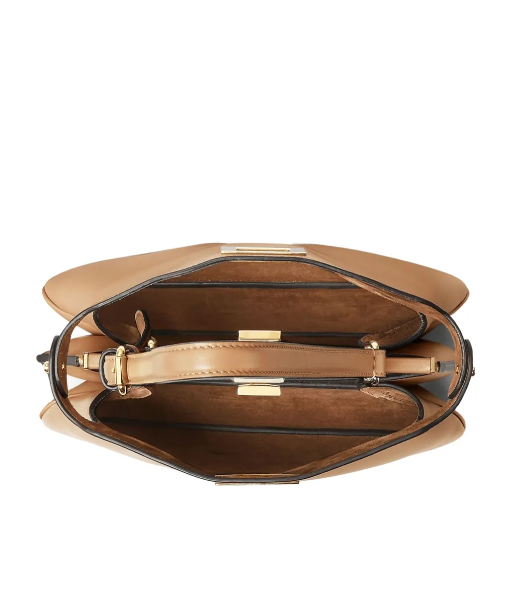 Peekaboo Clasp Fastened Shoulder Bag