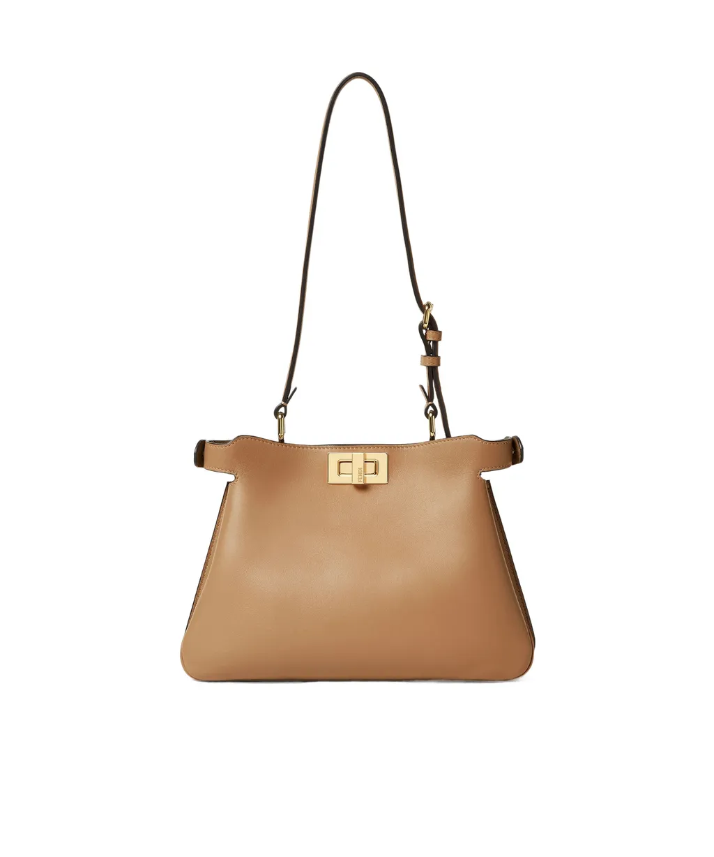 Peekaboo Clasp Fastened Shoulder Bag