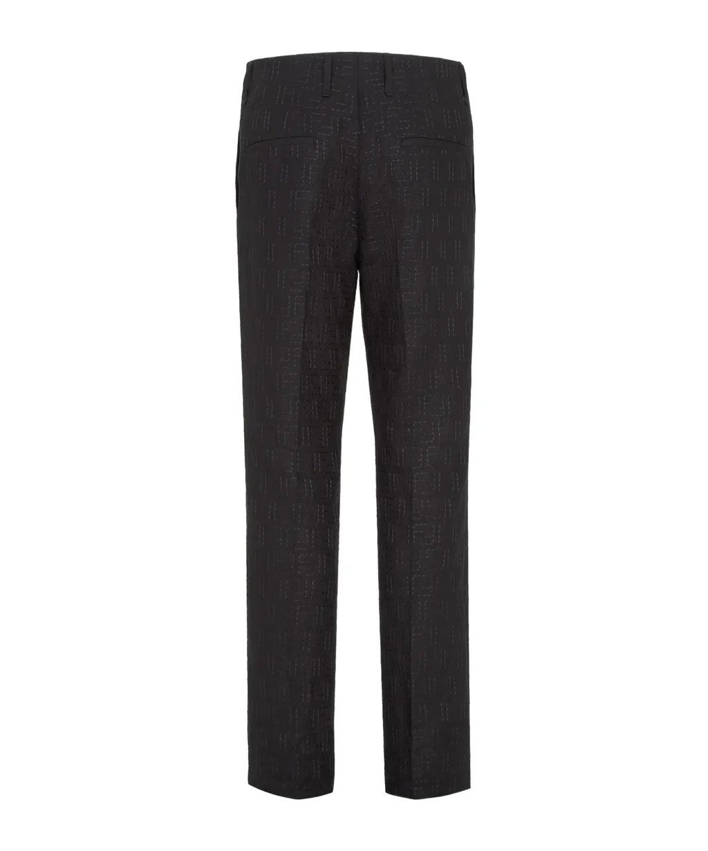 Ff Jacquard Tailored Trousers