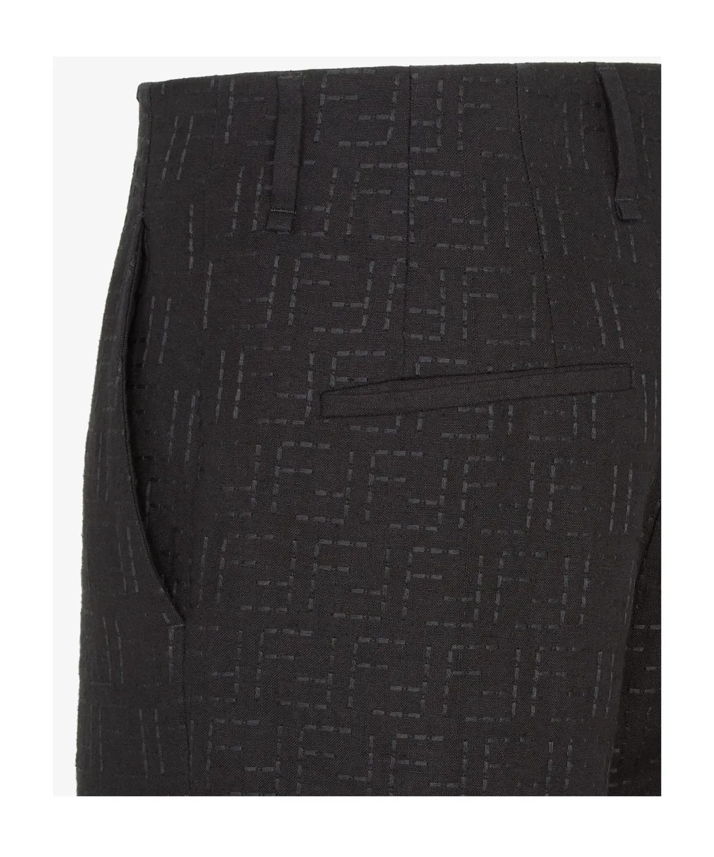 Ff Jacquard Tailored Trousers