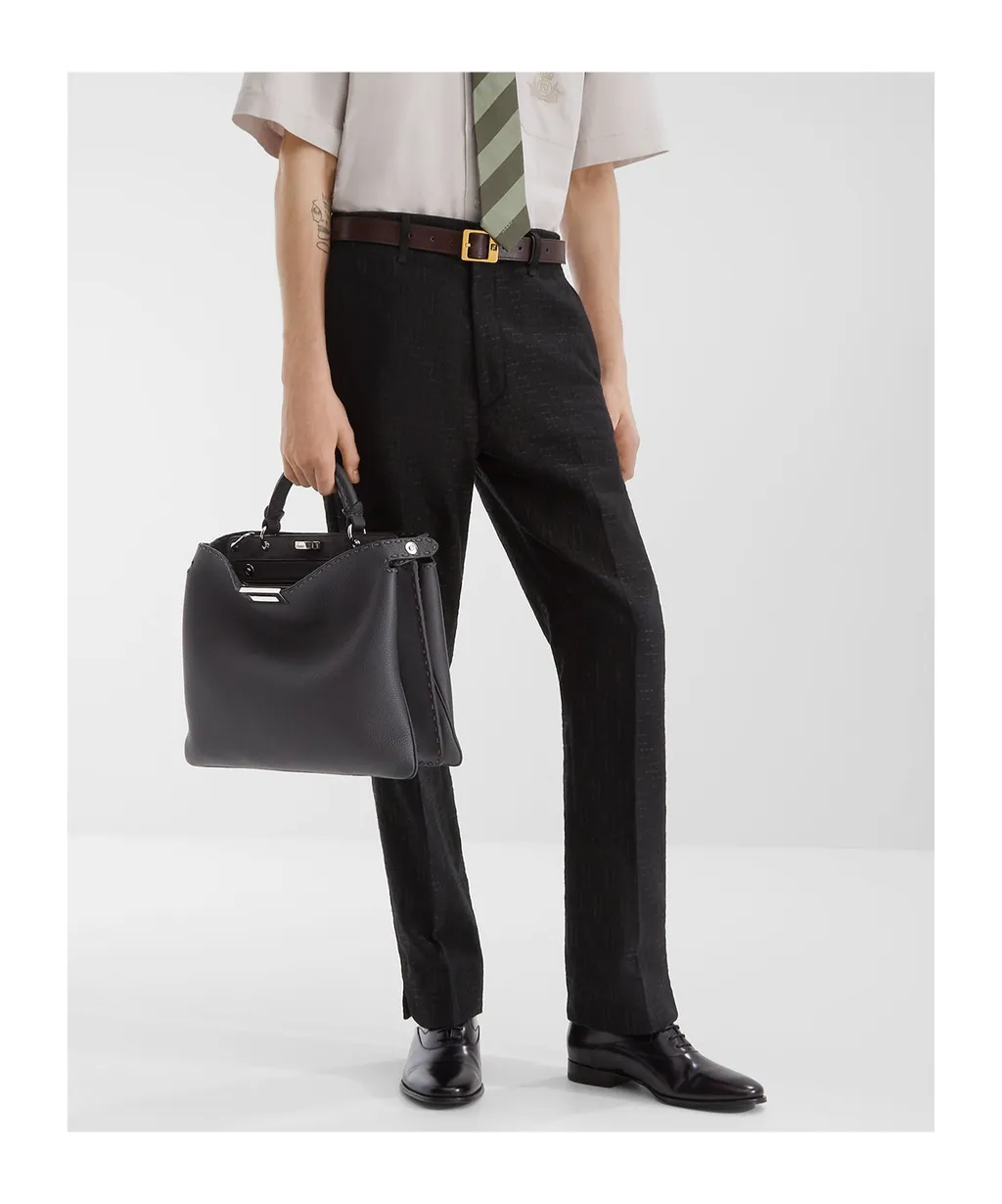 Ff Jacquard Tailored Trousers