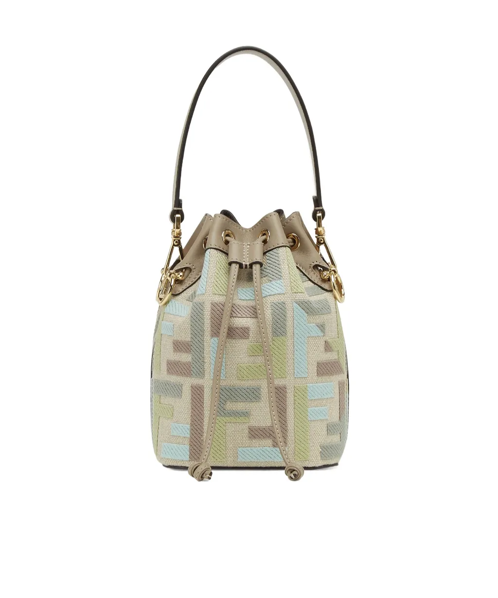 Mon Tresor Drawstring Bucket Bag