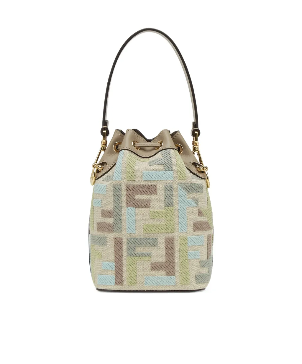 Mon Tresor Drawstring Bucket Bag