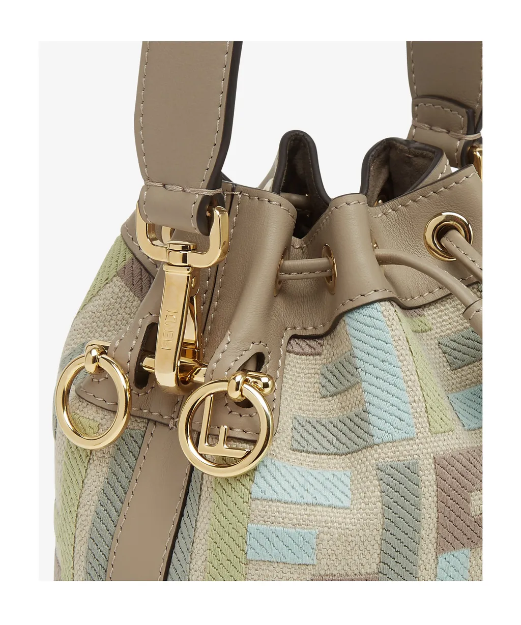 Mon Tresor Drawstring Bucket Bag