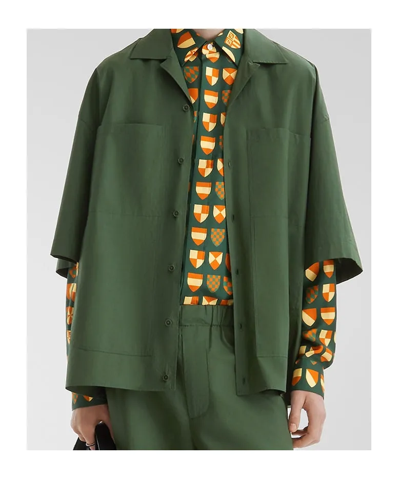 Short Sleeved Buttoned Shirt