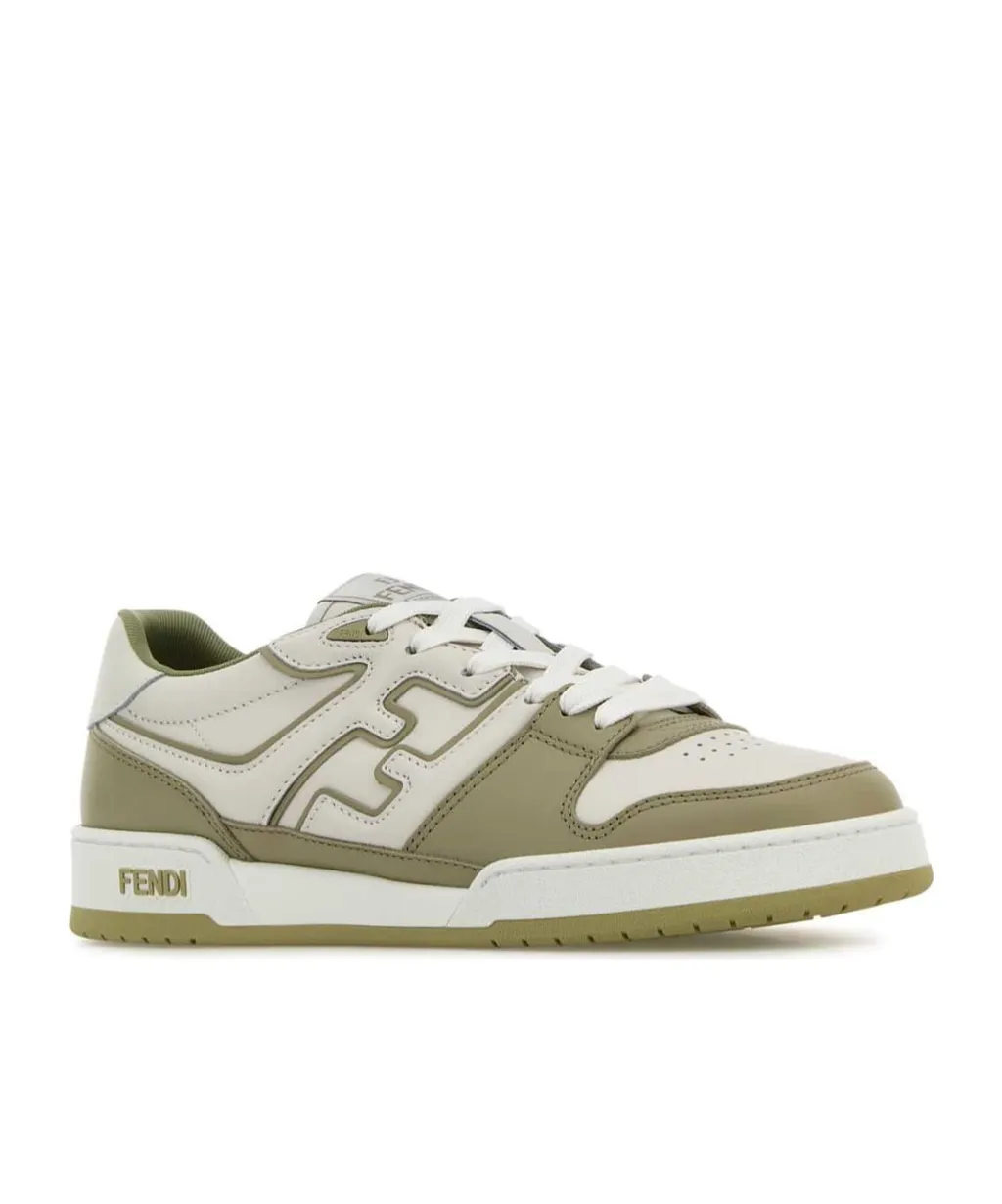 Match Panelled Low-Top Sneakers