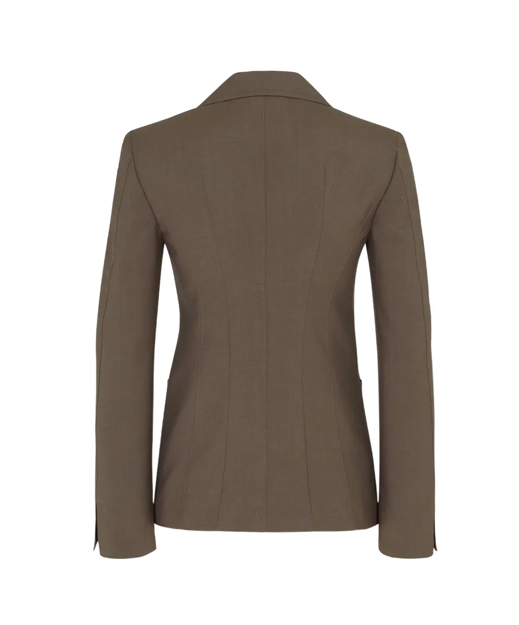 Single-Breasted Tailored Blazer