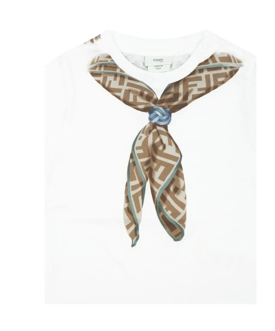 Scarf Pattern T-Shirt