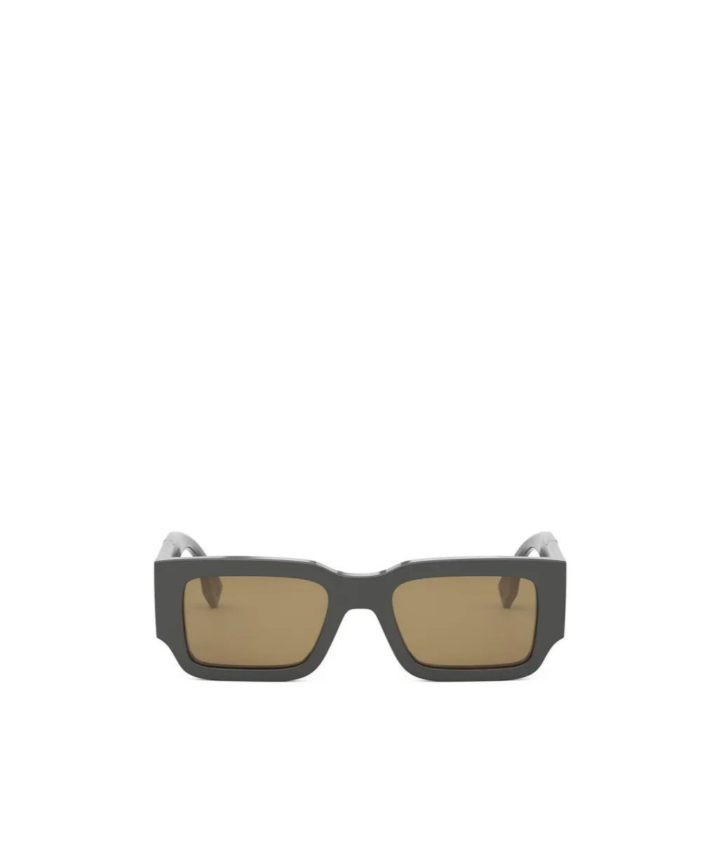 Rectangular Frame Sunglasses